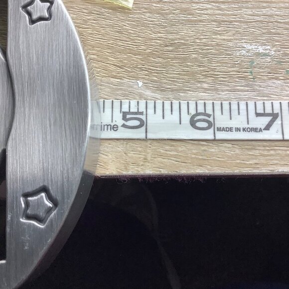 Vtg Tender Times My First Rock A Bye Frame Rocking Horse Baby Rocks Pewter NIB - Picture 8 of 10